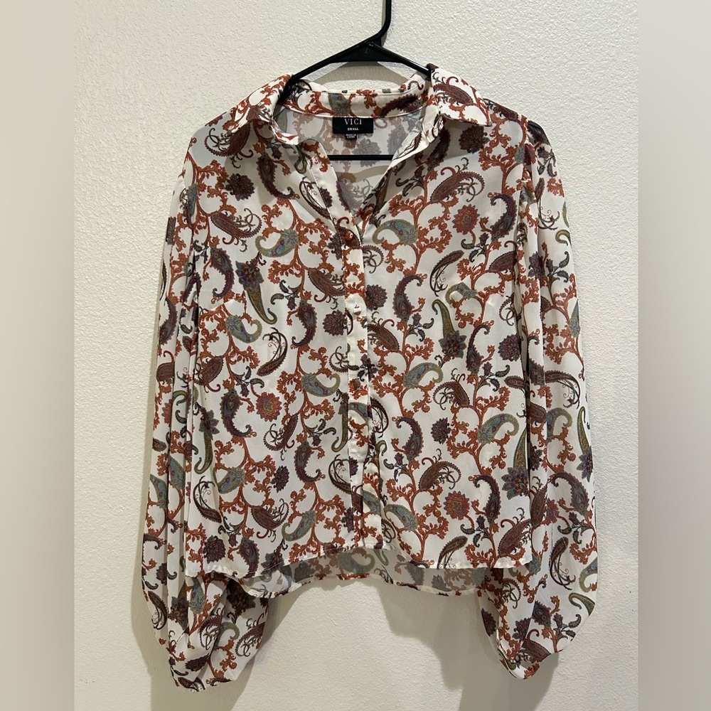 Vici button up